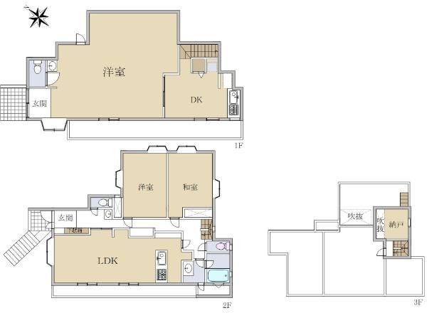 3SLDK House for Sale in Yokohama's Hodogaya Ward on 900 sqm Land - Thumbnail 2
