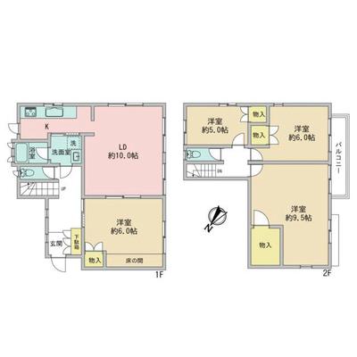 [Real Estate Japan] Property details: Hiroshima Prefecture Hiroshima City Asakita Ward Kuchida Minami 9-chome / Aki Yaguchi Station property information: Used detached house — Image 4, Asakita, Hiroshima