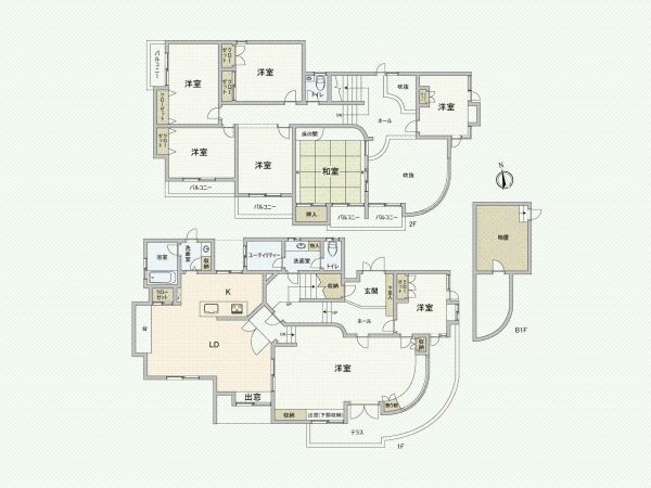 8LDK House for Sale in Tamagawa Gakuen, Machida, Tokyo - Image 44