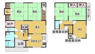 6DK Detached House for Sale in Omihachiman, Shiga — Image 44, Omihachiman, Shiga