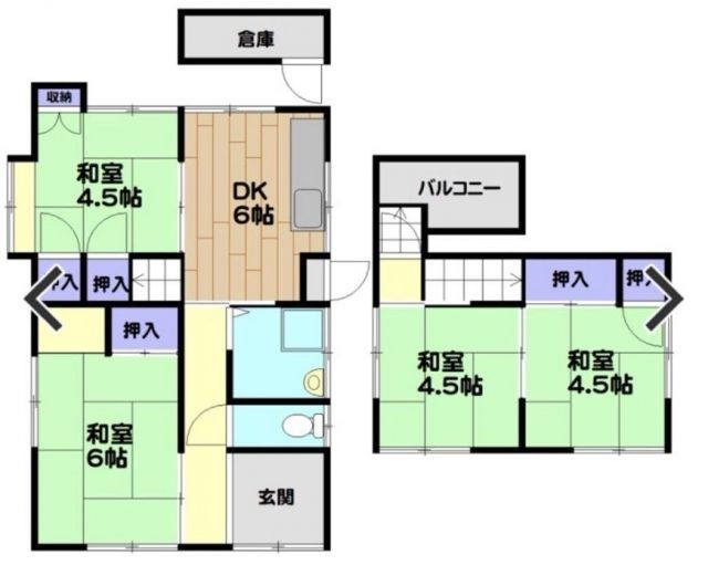 3DK House for Sale in Ashya Town, Fukuoka - Tenant Occupied - Thumbnail 3