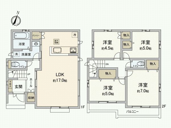 New 4LDK House in Fuchu, Tokyo - Completion Jan 2026 - Thumbnail 4