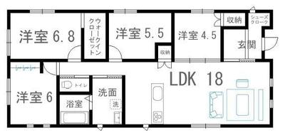 New 4SLDK House in Ōki Town, Fukuoka with 3 Parking Spaces — Image 44, Oki, Fukuoka