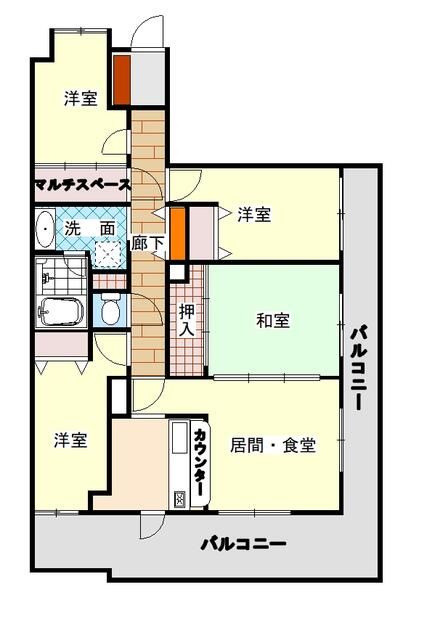4LDK Apartment for Sale in Sakura, Chiba - 83.26 sqm - Thumbnail 2