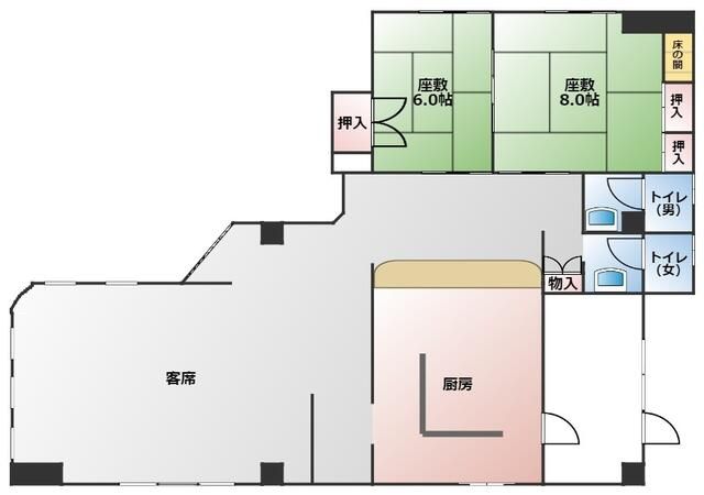 Shop Unit for Rent in Higashiyamato, Tokyo - 114 sqm - Thumbnail 4