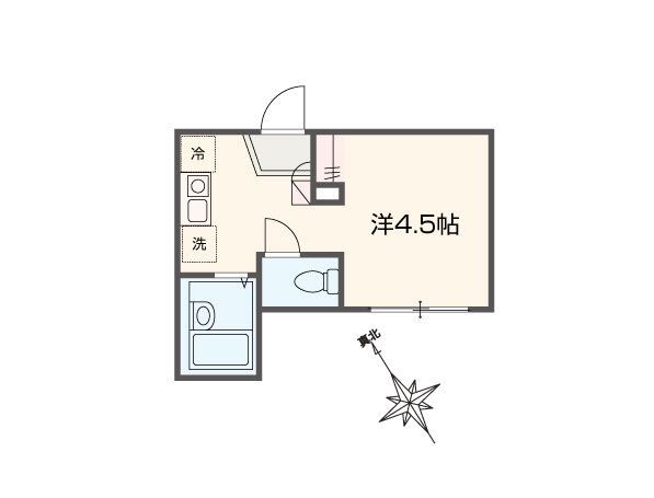 New 1R Apartment for Rent in Ebina, Kanagawa - 17.03 sqm - Thumbnail 2