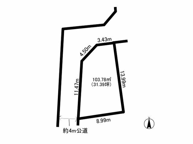 Land for Sale in Hanyu City, Saitama - 103.78 sqm - Thumbnail 4