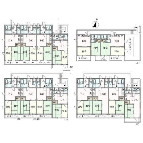 Tenanted 14-Unit Apartment Building for Sale in Ome, Tokyo - Thumbnail 4