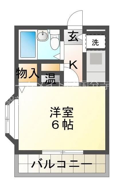1K Apartment for Rent near Kokubunji Station, Tokyo - Thumbnail 2