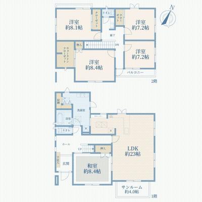 5LDK Detached House for Sale in Yokohama's Tsuzuki Ward — Image 44, Tsuzuki, Kanagawa