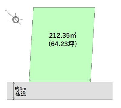Residential Land for Sale in Aoba-ku, Sendai - 212 sqm - Thumbnail 3