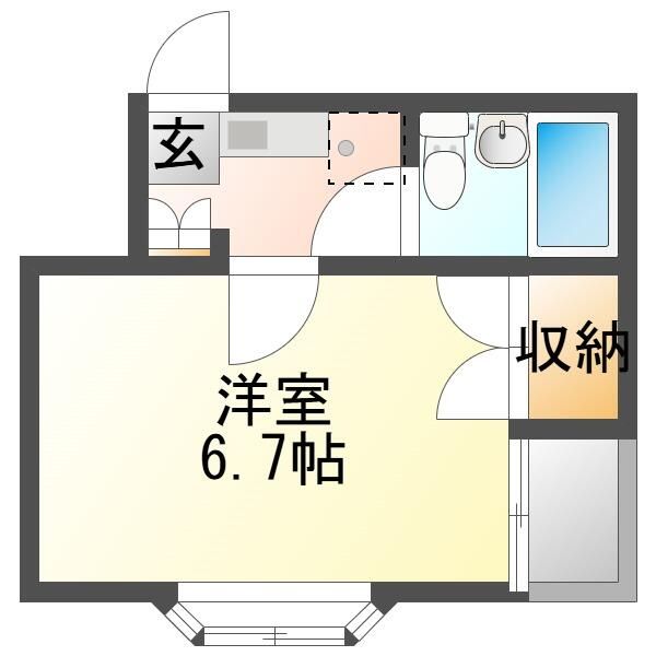 1K Apartment for Rent in Kokubunji, Tokyo - 42,000 Yen - Thumbnail 2