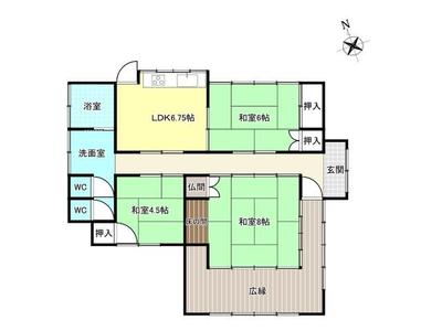 1977 3LK Detached House on 331 sqm Land in Nakatsu, Oita — Image 44, Nakatsu, Oita