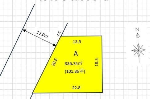 336.75 sqm Land for Sale in Hanyu, Saitama - Thumbnail 4