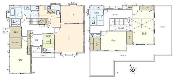 4SLDK Detached House for Sale in Yokohama's Hodogaya Ward - Thumbnail 3