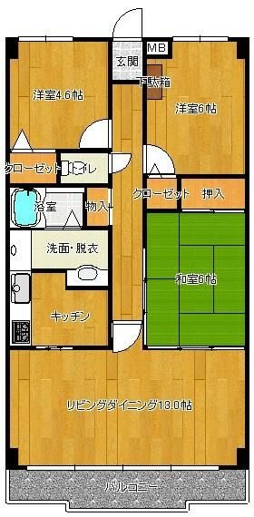 3LDK Apartment for Rent in Kasukabe, Saitama - 80,000 Yen - Thumbnail 4