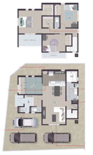 New 4LDK House in Oita City with Roof Balcony and Parking - Thumbnail 4