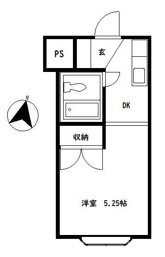 1K Apartment for Rent in Kunitachi City, Tokyo - 30,000 Yen - Thumbnail 2