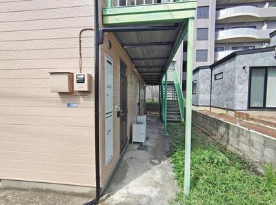 1K Apartment for Rent in Mito, Ibaraki - 29.81m² — Front_door, Mito, Ibaraki
