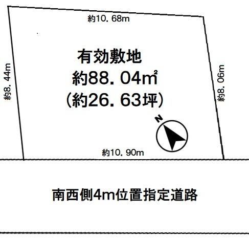 Land for Sale in Funabashi City, Chiba - 88 sqm - Thumbnail 4
