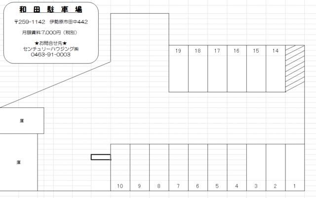 Rental Parking Space in Isehara, Kanagawa | Wada Parking Lot - Thumbnail 2