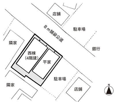 A building located in the town center, suitable for use as a residence, shop, or shared house: villa, real estate, property for sale, Hometown Information Center: Nationwide rural living property data — Land, Shodoshima, Kagawa
