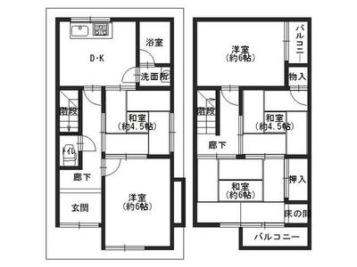 Large 5DK House on 5839 sqm Land in Tondabayashi, Osaka — Image 44, Tondabayashi, Osaka