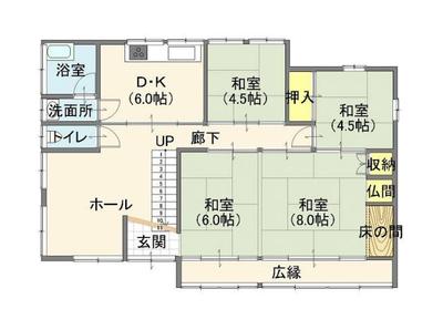 Property details: Ikenaga, Kikuka-cho, Yamaga City, Kumamoto Prefecture Property information: Used detached house — Image 1, Yamaga, Kumamoto