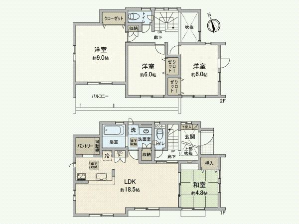 New 4LDK House in Tokorozawa, Saitama - Completion Dec 2025 - Thumbnail 3