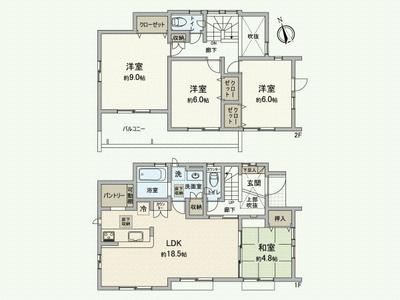 New 4LDK House in Tokorozawa, Saitama - Completion Dec 2025 — Image 44, Tokorozawa, Saitama