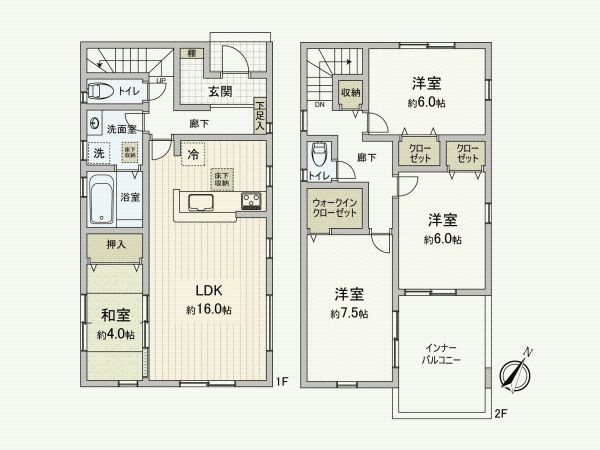 New 4LDK House in Iwatsuki, Saitama - 2025 Completion - Thumbnail 4