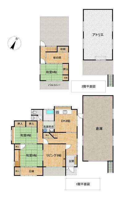 4SDK House on 495 sqm Land in Hirao, Yamaguchi for Renovation — Image 44, Hirao, Yamaguchi