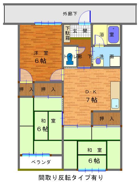 3DK Apartment for Rent in Yonezawa, Yamagata - Twin Alpha I - Thumbnail 2