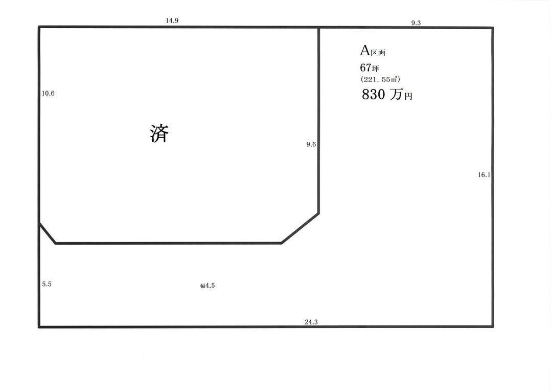 221.55 sqm Residential Land for Sale in Isesaki, Gunma - Thumbnail 4