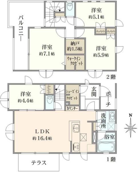 2022 Built 4SLDK House for Sale in Yokohama Seya Ward - Thumbnail 4