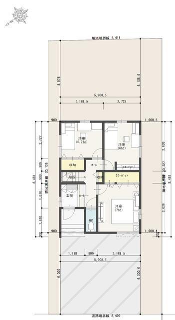 New 3LDK House in Tokamachi with Seismic Dampers & 2 Parking — Image 44, Tokamachi, Niigata