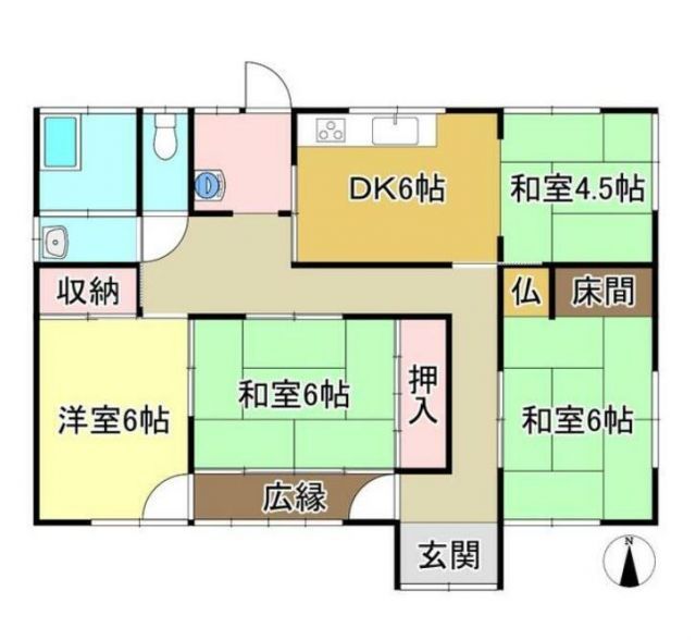 4DK House for Sale in Kitakyushu with 599m² Land - Thumbnail 3