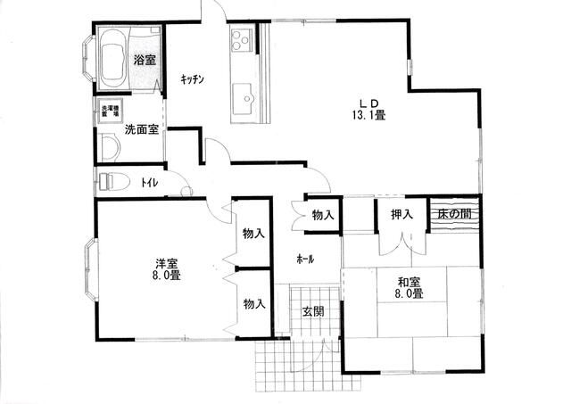 Used 2LDK House in Oamishirasato, Chiba – 81.98m² - Main Image