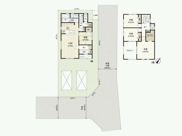 New 4LDK House in Kounosu, Saitama - 2026 Completion - Thumbnail 2