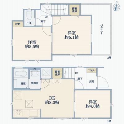 New Build 3DK House in Yokohama Kohoku Ward, Kanagawa — Image 44, Kohoku, Kanagawa