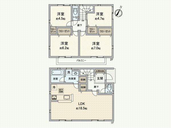 New 4LDK House in Tokorozawa, Saitama - 2025 Completion - Thumbnail 4