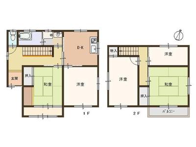 5DK Detached House for Sale in Nabari, Mie | 204 sqm Land — Image 44, Nabari, Mie