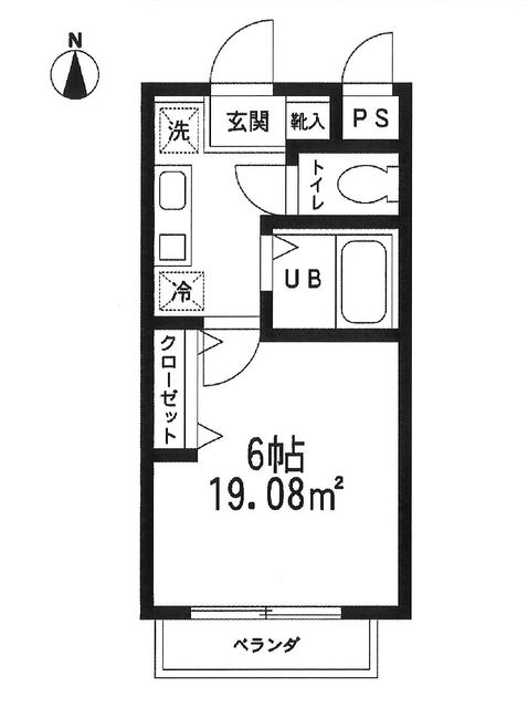 1K Apartment for Rent in Saitama City Central Ward, Saitama - Thumbnail 2