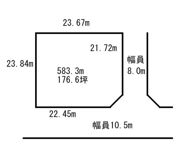 583.8 sqm Corner Development Land in Asahikawa, Hokkaido - Thumbnail 4