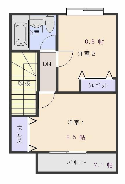 2LDK Terraced House for Rent in Musashimurayama, Tokyo - Thumbnail 2