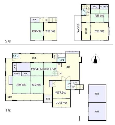 [Real Estate Japan] Property details: Property information for Hosoya/Hosoya Station, Kakegawa City, Shizuoka Prefecture: Used detached house — Image 3, Kakegawa, Shizuoka
