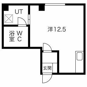 Furnished Studio Apartment for Rent in Asahikawa, Hokkaido - Main Image