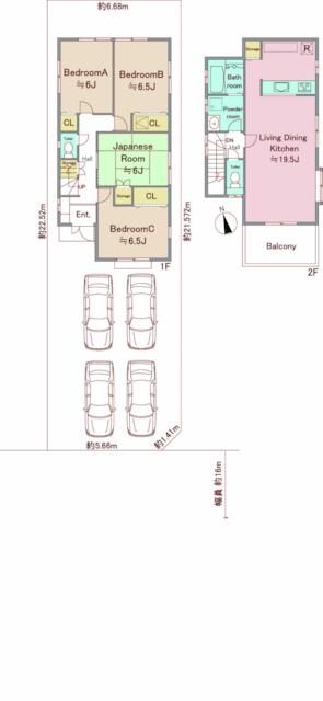 4LDK Detached House for Sale in Chofu City, 101.85 sqm - Thumbnail 3