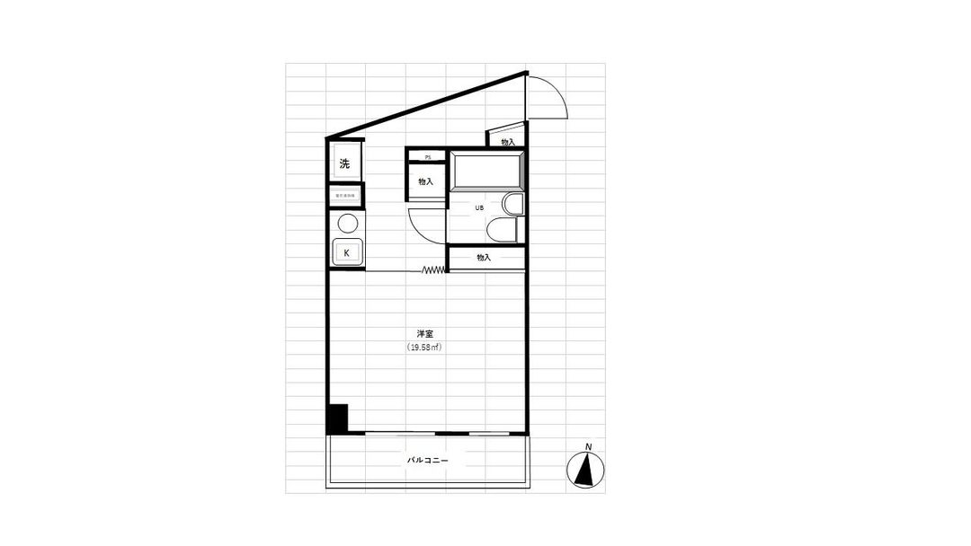 Studio Apartment for Sale in Kanagawa-ku, Yokohama – 19.58 m² - Thumbnail 3