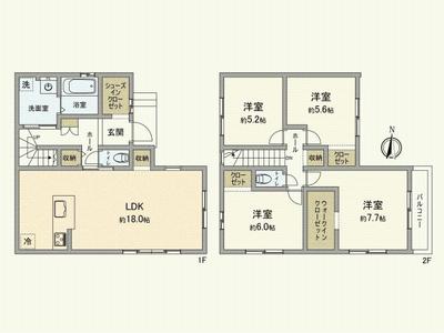New 4LDK House in Higashiyamato, Tokyo | 2026 Completion — Image 44, Higashiyamato, Tokyo